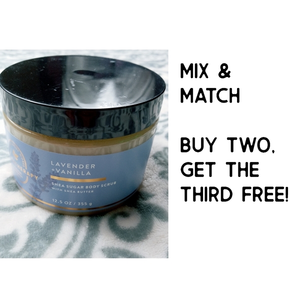 Bath & Body Works Other - 🎉 B2G1 New Bath & Body Works Lavender & Vanilla Shea Sugar Body Scrub